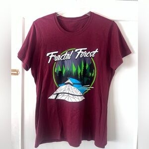 Shambhala Fractal Forest T Shirt